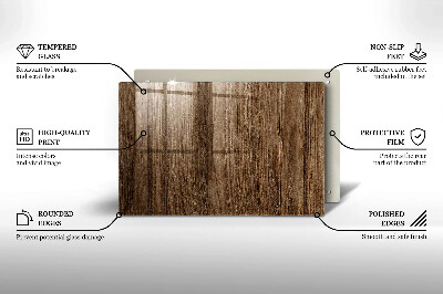 Untersetzer für Grabkerze Holzstruktur
