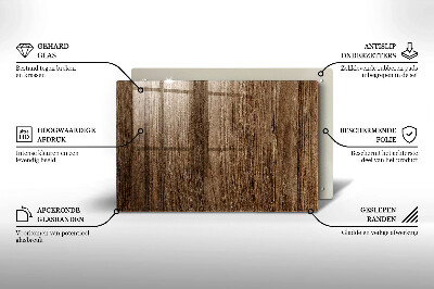 Untersetzer für Grabkerze Holzstruktur