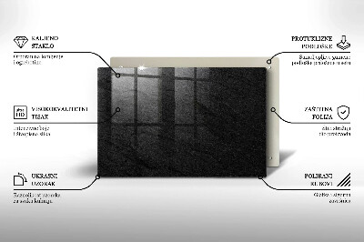 Glasuntersetzer für Grabkerze Steinstruktur
