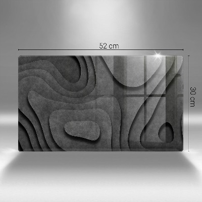 Grabkerze Untersetzer 3D-Steinformen