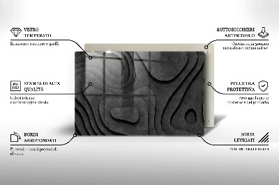 Grabkerze Untersetzer 3D-Steinformen
