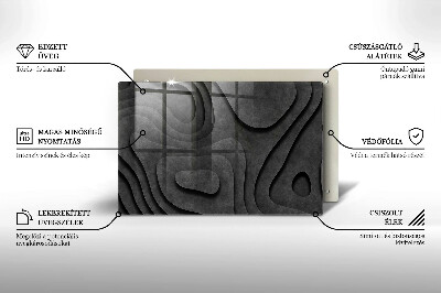 Grabkerze Untersetzer 3D-Steinformen