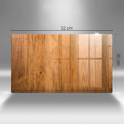 Glasplatte für Grabkerzen Holzbretter