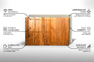 Glasplatte für Grabkerzen Holzbretter