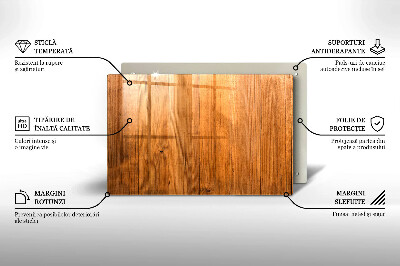 Glasplatte für Grabkerzen Holzbretter