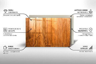 Glasplatte für Grabkerzen Holzbretter