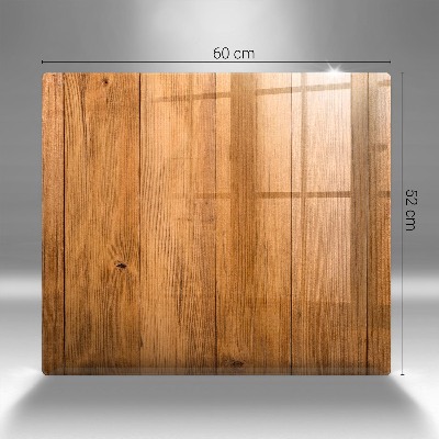 Glasplatte für Grabkerzen Holzbretter