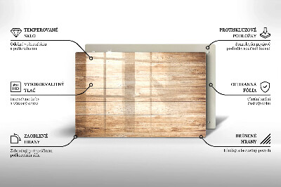 Glasuntersetzer für Grabkerze Holzbretter