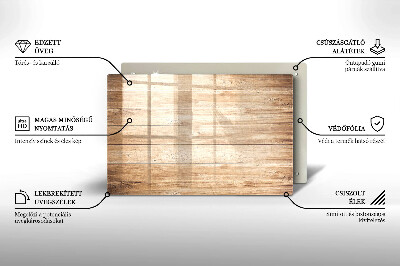 Glasuntersetzer für Grabkerze Holzbretter