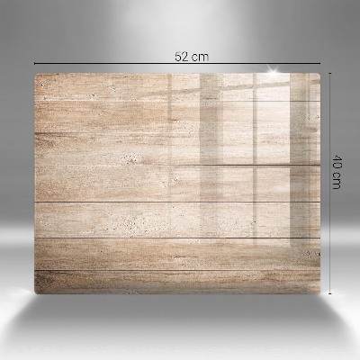 Glasuntersetzer für Grabkerze Holzbretter