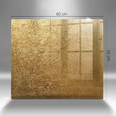 Glasplatte für Grabkerzen Goldbeschaffenheitshintergrund