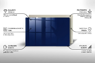 Grabkerzen Unterlage Farbe blau