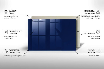 Grabkerzen Unterlage Farbe blau