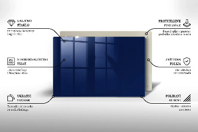 Grabkerzen Unterlage Farbe blau