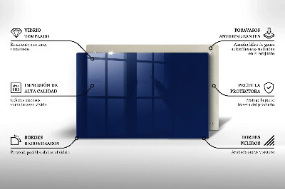 Grabkerzen Unterlage Farbe blau