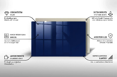 Grabkerzen Unterlage Farbe blau