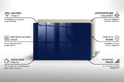 Grabkerzen Unterlage Farbe blau