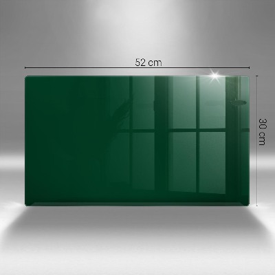 Glasuntersetzer für Grabkerze Farbe grün