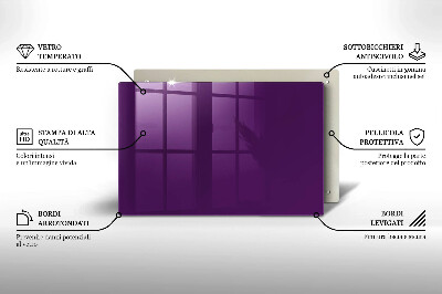 Grabkerze Untersetzer Violett