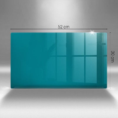 Glasuntersetzer für Grabkerze Türkise Farbe