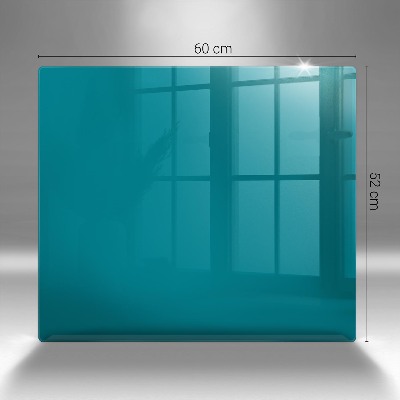Glasuntersetzer für Grabkerze Türkise Farbe