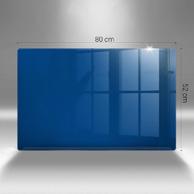 Glasunterlage für Grabkerzen Farbe blau