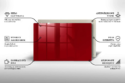 Grabkerzen Unterlage Farbe rot