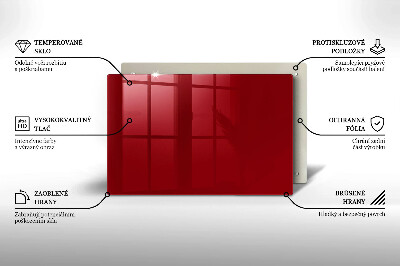 Grabkerzen Unterlage Farbe rot