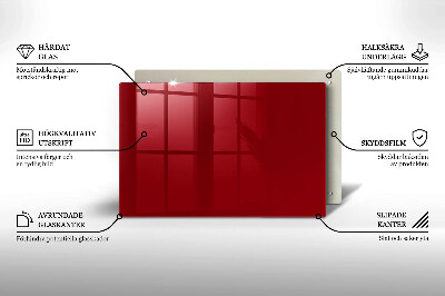 Grabkerzen Unterlage Farbe rot