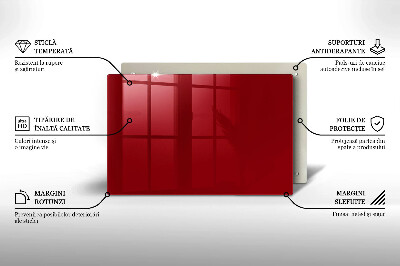 Grabkerzen Unterlage Farbe rot