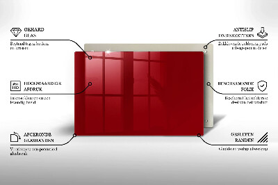 Grabkerzen Unterlage Farbe rot