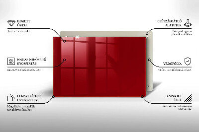 Grabkerzen Unterlage Farbe rot