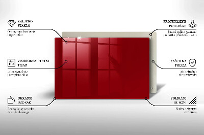 Grabkerzen Unterlage Farbe rot