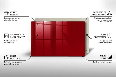 Grabkerzen Unterlage Farbe rot