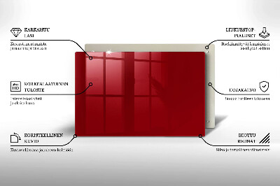 Grabkerzen Unterlage Farbe rot