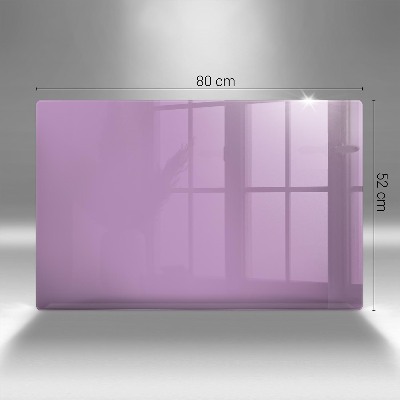 Glasunterlage für Grabkerzen Violett