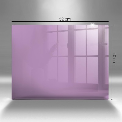 Glasunterlage für Grabkerzen Violett