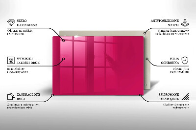 Untersetzer für Grabkerze Farbe rosa