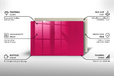 Untersetzer für Grabkerze Farbe rosa