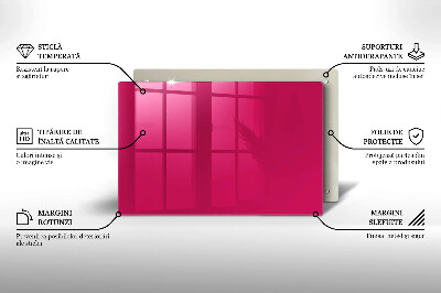 Untersetzer für Grabkerze Farbe rosa