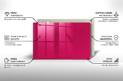Untersetzer für Grabkerze Farbe rosa