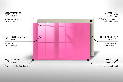 Grabkerze Untersetzer Farbe rosa