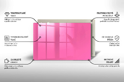 Grabkerze Untersetzer Farbe rosa