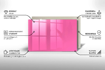 Grabkerze Untersetzer Farbe rosa