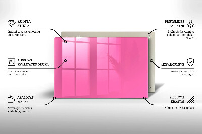 Grabkerze Untersetzer Farbe rosa