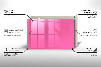 Grabkerze Untersetzer Farbe rosa