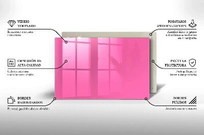 Grabkerze Untersetzer Farbe rosa