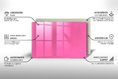 Grabkerze Untersetzer Farbe rosa