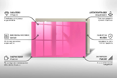 Grabkerze Untersetzer Farbe rosa