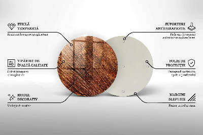 Grabkerzen Unterlage Holzstruktur